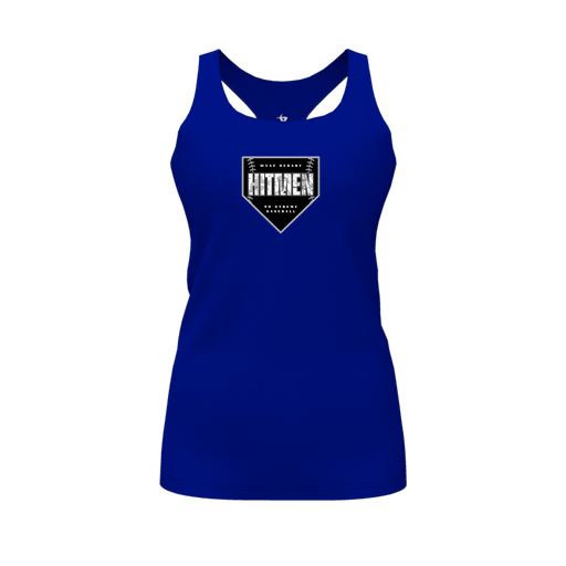 [FT0TRBRY-FYS-LOGO1] Decker Racerback Tank Top (Female Youth S, Royal, Logo 1)