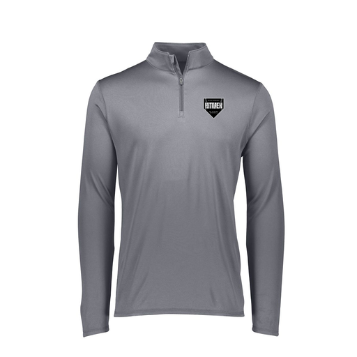 [FTLQFLGY-FAXS-LOGO1] Decker Women's Flex-Lite 1/4 Zip Shirt (Female Adult XS, Gray, Logo 1)