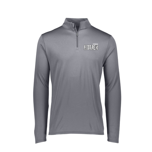[FTLQFLGY-FAXS-LOGO2] Decker Women's Flex-Lite 1/4 Zip Shirt (Female Adult XS, Gray, Logo 2)