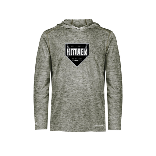 [FOLHCGGY-YS-LOGO1] Decker Youth Charge Hoodie (Youth S, Gray, Logo 1)